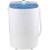 XRQ Portable Washer - Top Loader Portable Laundry, Mini Washing Machine, Quiet Washer, Rotary Controller, 110V - for Compact Laundry, 4.5 Lbs. Capacity, Translucent Tubs