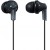 Panasonic ErgoFit In-Ear Earbud Headphones RP-HJE120K Dynamic Crystal-Clear Sound, Ergonomic Comfort-Fit, 9mm, Black