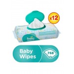 Fresh Clean Baby Wipes, 768 Count